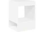 Vidaxl Tavolino Bianco 40 X 40 X 56 Cm Materiale Ligneo