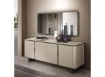 Credenza Moderna Beige Lussuosa Credenza Da Salotto Specchio