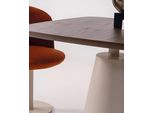Elegante Set Da Pranzo Tavolo Di Design In Legno 2 Sedie Imbottite Moderne