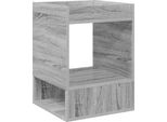 Vidaxl Tavolino Sonoma Grigio 40 X 40 X 56 Cm Materiale Ligneo