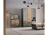 Elegante Set Di Mobili Marroni Armadio In Legno Di Design Elegante Toletta