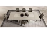 Set Da Pranzo Moderno Tavolo Da Pranzo Allungabile 6 Sedie Imbottite