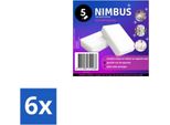 Nimbus – Spugna Miracolosa – Spugna In Melamina – Confezione Risparmio - Confezione Risparmio - 6 Pezzi