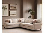 Divano Angolare Beige A Forma Di L: Moderno, Comodo Ed Elegante Per La Tua Casa