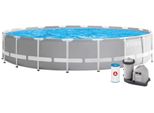 Intex 26732 Ex 26752 Prism Frame Piscina Fuori Terra Rotonda 549X122 Cm