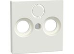 Merten 296719 Copertura Antenna/Sat System M Bianco Polare Lucido