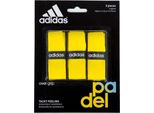 Adidas Padel Tacky Feeling Padel Overgrip 3 Unità Giallo Giallo Taglia Unica