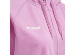 Hummel Go Cotone Zip Felpa Con Cappuccio Donna Orchidea Xs