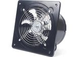 Ventilatore Di Scarico - Ventilatore Da Tubo/Parete/Finestra Da 20 Cm - 80 W - 220 V 50 Hz - 850 M³/H - 2800 Giri/Min - Nero