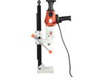 Carotatrice - Punta Diamantata Per Calcestruzzo - 2200 W - Ø 18 Cm - 1200 Giri/Min - Bagnato/Asciutto - Spina Ue - Rosso