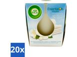 Air Wick – Candela Profumata – Bucato Fresco Con Oli Essenziali – 105 G - Confezione Risparmio - 20 Pezzi