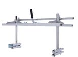 Segheria Mobile Con Motosega - Fresatrice Con Motosega - Per Lunghezza Lama 35-91 Cm - Spessore Di Taglio 1,2-30 Cm - Larghezza Di Taglio Max. 80 Cm - Regolabile - Alluminio - Argento
