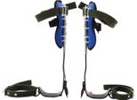 Ramponi Da Arrampicata Sugli Alberi - Attrezzo Per Arrampicarsi Sugli Alberi - Regolabile - Con Cinturino Per Il Piede - Corda Di Sicurezza Inclusa - Per La Raccolta Della Frutta - Blu