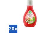 Air Wick – Deodorante Per Ambienti – Active Wick Lampone & Fiori – 375 Ml - Confezione Risparmio - 20 Pezzi