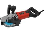 Fresatrice Per Scanalature Nei Muri / Taglierina Per Muri - Fresatrice Per Scanalature Nei Muri - 2800 W - Disco Da 125 Mm - 7000 Giri/Min - Profondità Di Taglio 36 Mm - 5 Dischi Diamantati - Spina Ue Da 220 V - Nero/Rosso