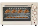 Mini Forno - Forno Da Tavolo 22 L - 1000 W - Con Grill, Cottura Al Forno, Tostatura - Per Pizza, Biscotti E Pane - Bianco