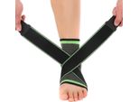Jumada's - Fascia Per Caviglia - Fascia Regolabile Per Caviglia - Supporto Per Caviglia - Verde/Nero - Taglia Xl