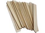 Jumada's - Etichette Economiche In Legno Per Piante - 20 Pezzi - Senza Pennarello - Per Cartellini Per Piante - Etichette - Spilli - Etichette - Cartellini Da Giardino