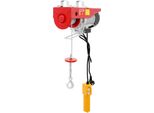 Paracadute Elettrico - Sollevatore - Portata 800 Kg - Con Telecomando - Per Edilizia, Magazzini, Garage - Rosso