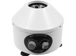 Centrifuga Elettrica Da Laboratorio - Centrifuga Da Tavolo - Max 4000 Giri/Min - Timer - Regolazione Della Velocità - 6 Provette - 25 W - 220 V 50 Hz - Bianco