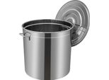 Grande Pentola Per Minestre - Pentola - 50 L Con Coperchio E Cestello - Acciaio Inossidabile 201 - Cestello 40 L - Ø 57 Cm Con Manici, Altezza 50 Cm