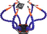 Ausilio Per Saldatura - Terza Mano - 6 Bracci Flessibili - Helping Hands Per Saldatura Pcb - Base Stabile - Blu