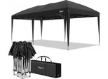 Gazebo Pieghevole Zelsius 3 X 6 M, Nero, Gazebo Pieghevole Pop-Up, Tenda Da Giardino, Tenda Per Feste Con Borsa