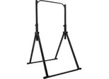 Stazione Di Allenamento Power Tower - Stazione Per Trazioni E Dip - Maniglie Per Flessioni - Carico Massimo 200 Kg - Allenamento Per Vita E Addominali - Per Uso Domestico - Nero