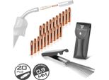 Stahlwerk Mig Mag Punte Di Contatto AK25 MB25 KD24 MB24 20 Pezzi 0,8 Mm Con Aghi Per Ugelli