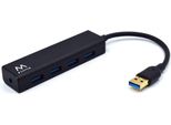 Ewent EW1136 Hub Di Interfaccia Usb 3.2 Gen 1 (3.1 Gen 1) Type-A 480 Mbit/S Nero