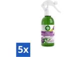 Air Wick – Spray Per Ambienti – Active Fresh Lavanda & Giglio – 237 Ml - Confezione Risparmio - 5 Pezzi