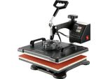 Pressa A Caldo 8 In 1 Macchina Pressa A Caldo 38X30 Cm Pressa Per Magliette Macchina Per La Stampa Su Tazze Macchina Multifunzionale Per Trasferimento Termico Per Magliette, Tazze, Cappelli, Piatti E Stampa A Sublimazione