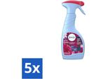 Febreze – Spray Per Tessuti – Gelsomino E Rubino – 500 Ml - Confezione Risparmio - 5 Pezzi