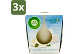 Air Wick – Candela Profumata – Bucato Fresco Con Oli Essenziali – 105 G - Confezione Risparmio - 3 Pezzi