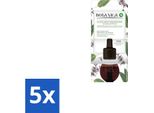 Air Wick – Ricarica – Botanica Salvia Mediterranea Ed Eucalipto – 19 Ml - Confezione Risparmio - 5 Pezzi
