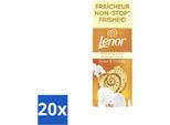 Lenor – Potenziatore Di Profumo – Ambra E Orchidea – 12 Lavaggi – 155 G - Confezione Risparmio - 20 Pezzi