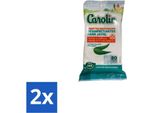 Carolin – Salviette – Eucalipto – 80 Salviette - Confezione Risparmio - 2 Pezzi