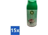 Air Wick – Ricarica – Freshmatic Gelsomino E Fiori Di Melo – 250 Ml - Confezione Risparmio - 15 Pezzi