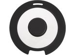 Orion | Coperchio In Silicone Per Pentole E Padelle - Coperchio In Silicone In Vetro - 19 Cm - Coperchio In Vetro - Con Manico In Silicone - Grande Combi