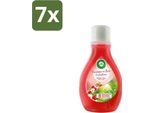 Air Wick – Deodorante Per Ambienti – Active Wick Lampone & Fiori – 375 Ml - Confezione Risparmio - 7 Pezzi