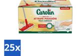 Carolin – Salviette Detergenti – Antipolvere Per Diverse Superfici – 20 Salviette - Confezione Risparmio - 25 Pezzi