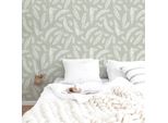 Carta Da Parati Adesiva Fogliame Verde In Vinile Lavabile E Rimovibile - 1 Rotolo 50X300 Cm - Decochic