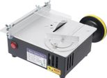 Mini Sega Da Tavolo - Sega Da Tavolo Di Precisione - Motore Cc Da 96 W - 5000-10000 Giri/Min - Altezza Lama 0,1-15 Mm - 18×14×8 Cm - Modello Da Tavolo - Per Pcb/Tubi Di Rame/Legno - Grigio/Verde