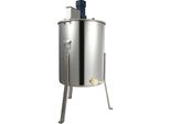 Sfioratore Per Miele - Elettrico 4 Favi - 220V 140W - Acciaio Inossidabile - Con Coperchi - Standard Ue - Argento