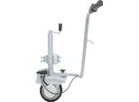 Ruota Di Supporto Elettrica - Supporto Timone - 12 V - 350 W - Portata 2270 Kg - Carico Ruota 272 Kg - Inclinazione 5° - Per Rimorchi E Roulotte - Nero
