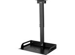 Supporto Per Proiettore - Supporto A Soffitto - Lunghezza Regolabile 34-56 Cm - Dimensioni 20,3 Cm - Montaggio Universale - Nero