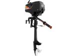 Motore Fuoribordo - 3,6 Cv 2 Tempi - 55 Cm³ - 2,6 Kw - 4000-5500 Giri/Min - Benzina - Nero