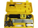 Set Di Estrattori Idraulici - Estrattore Separato Per Cuscinetti E Ingranaggi - Forza Di Trazione 10-20 T - A 3 Bracci - Con Valigetta - Giallo