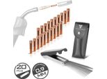 Stahlwerk Mig Mag Punte Di Contatto AK15 MB15 AK14 MB14 20 Pezzi 0,9 Mm Con Aghi Per Ugelli