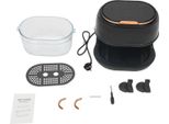 Friggitrice Ad Aria Calda Airfryer - 4 L - Touchscreen - 60-190 °C - 1350 W - Cestello Visibile - Nero